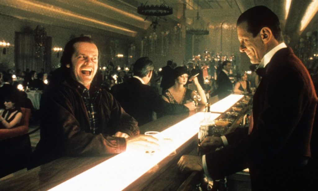 Jack at Overlook Bar in The Shining