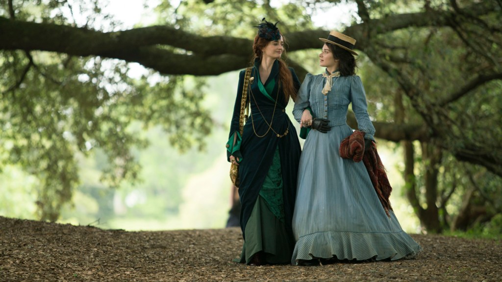 The Luminaries Eva Green and Eve Hewson