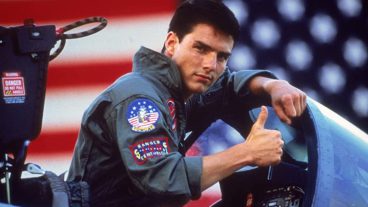 Tom Cruise gives thumbs up in Top Gun