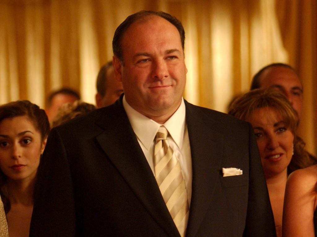 James Gandolfini as Tony in The Sopranos