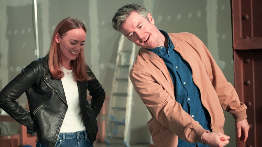 Laura Haddock and Barry Ward in White Lines