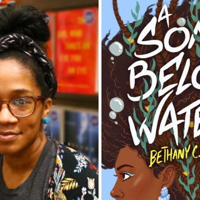 Author Bethany C. Morrow and her book A Song Below Water