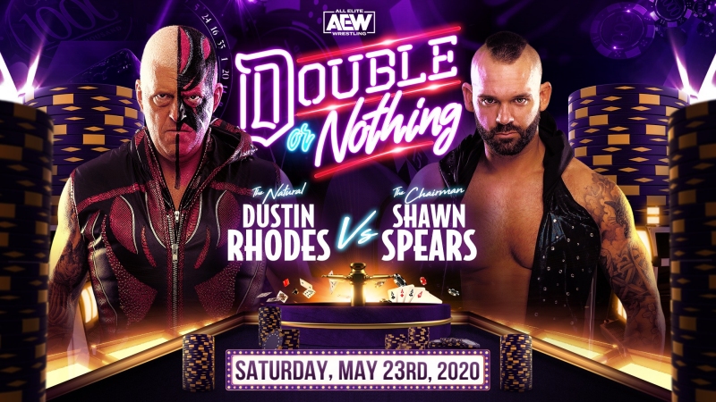 Dustin Rhodes vs. Shawn Spears at AEW Double or Nothing 2020