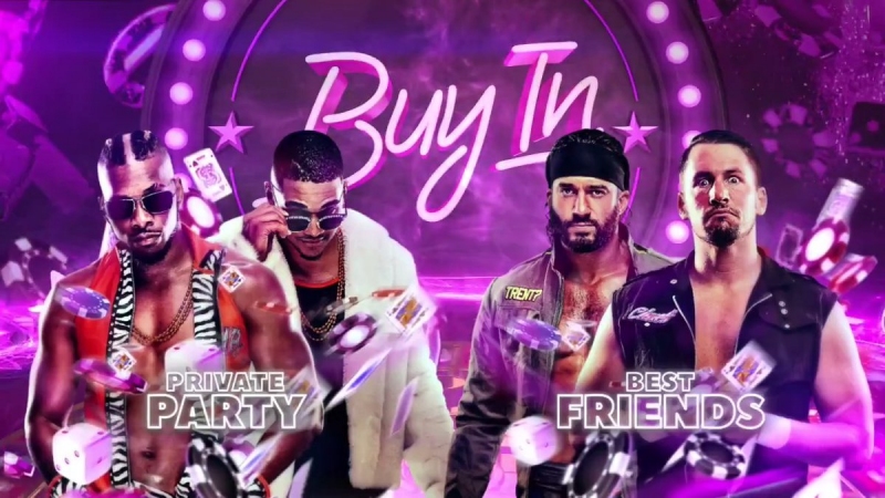 Private Party vs. Best Friends at AEW Double or Nothing 2020