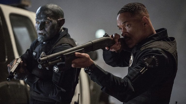 Joel Edgerton and Will Smith in Bright