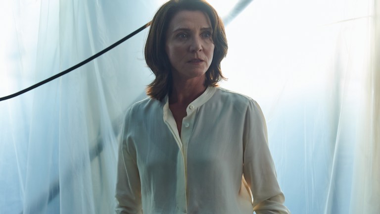 Michelle Fairley as Marian Wallace in Gangs Of London episode 6