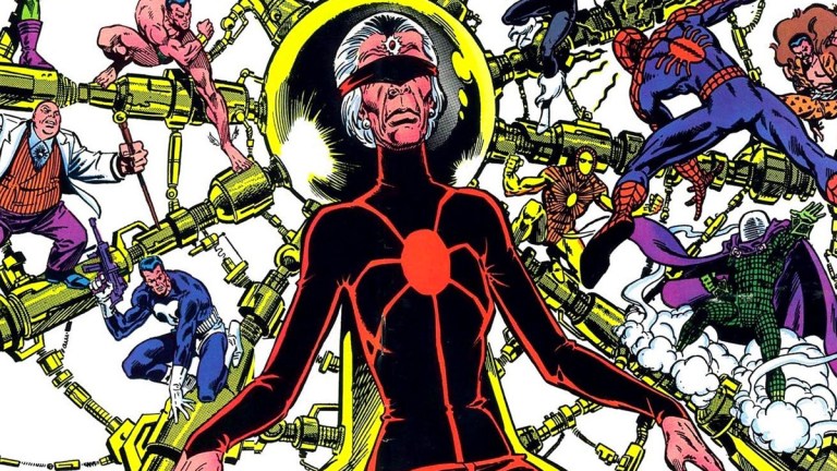 Madame Web on the cover of The Amazing Spider-Man Index #9