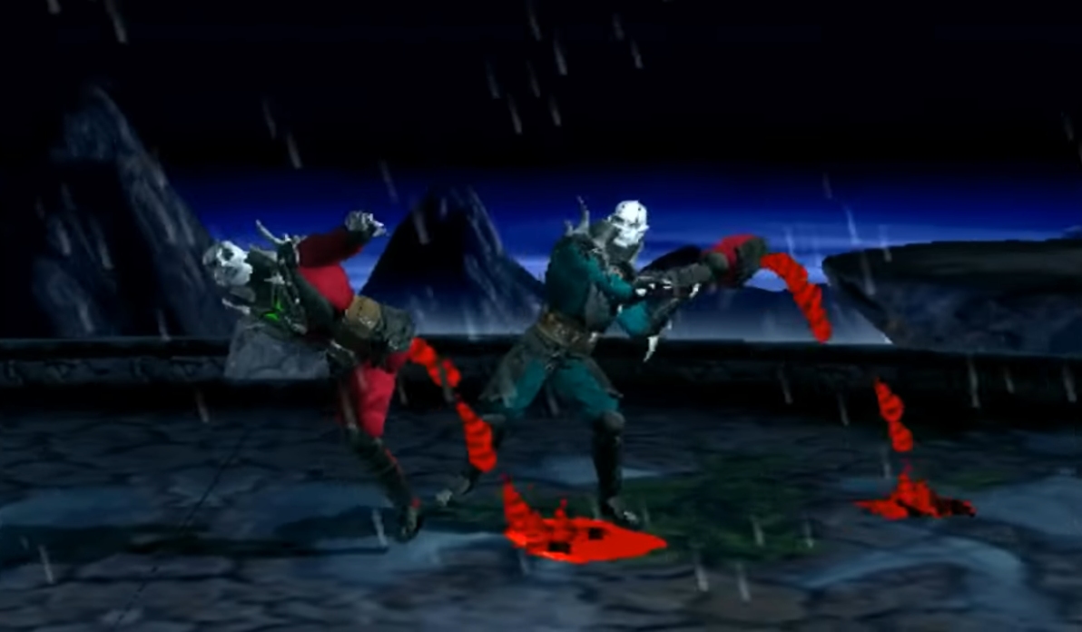Quan Chi's Fatality from Mortal Kombat 4