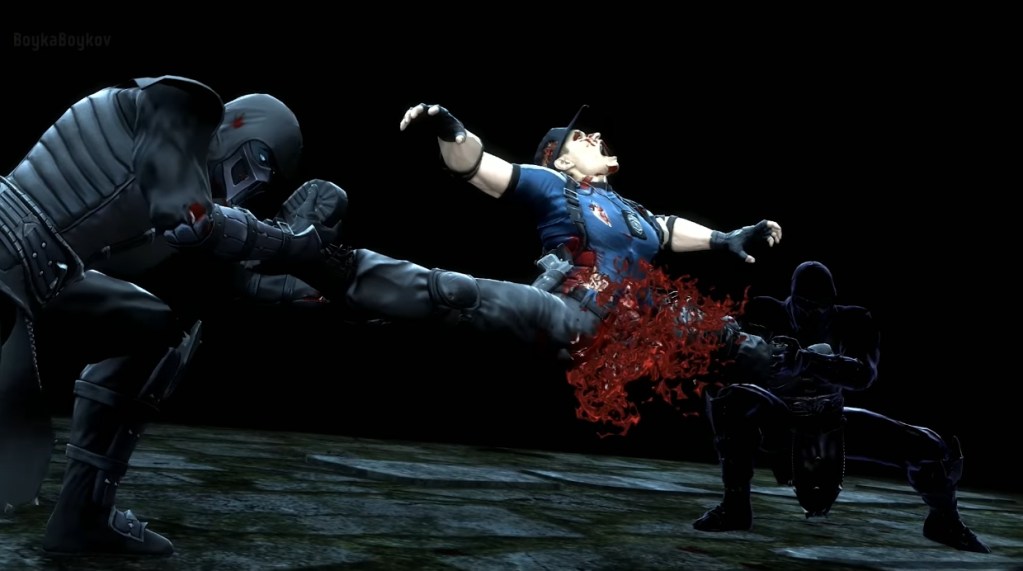 Noob Saibot's Fatality from Mortal Kombat 9