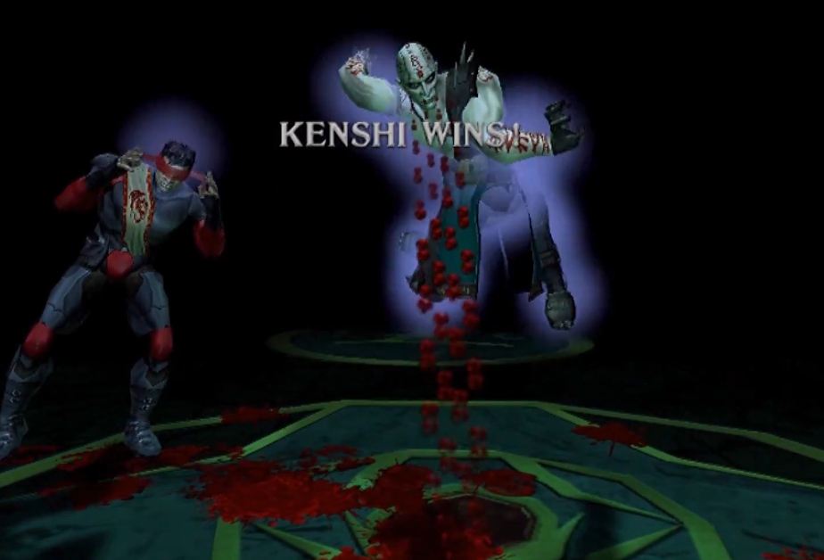Kenshi's Fatality from Mortal Kombat: Deadly Alliance