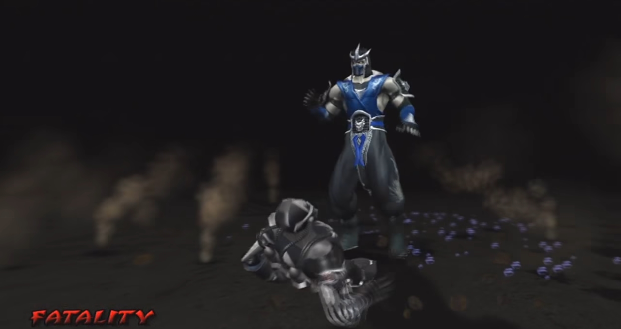 Sub-Zero's Fatality from Mortal Kombat; Deception