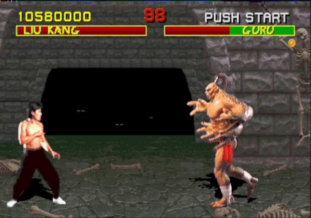 mortal kombat shaolin monks liu kang vs scorpion