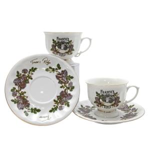 Outlander Fraser's Ridge Tea Cup and Saucer Set