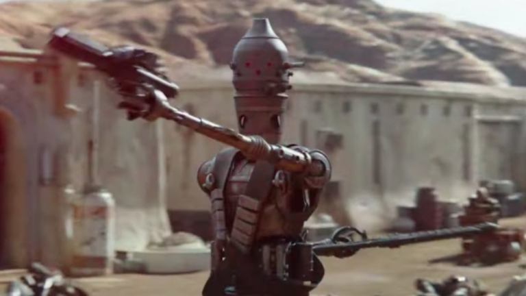 Taika Waititi as IG-11 in Star Wars: The Mandalorian