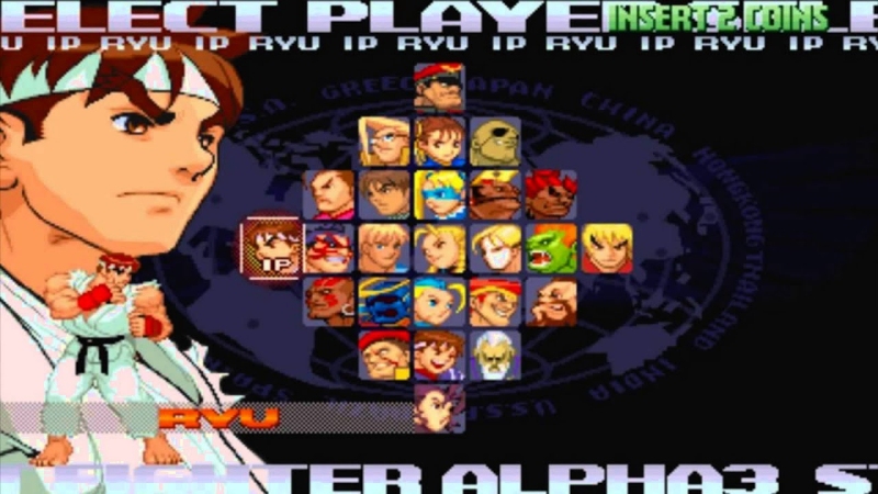 Game Boy Advance - Street Fighter Alpha 3 - Akuma - The Spriters