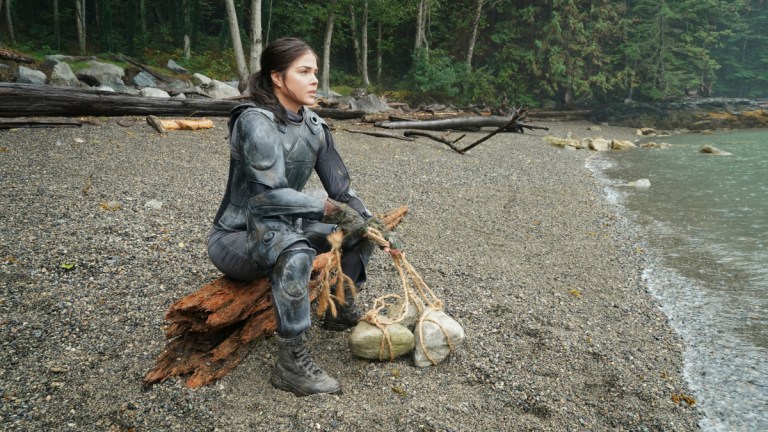 Marie Avgeropoulous as Octavia in The 100