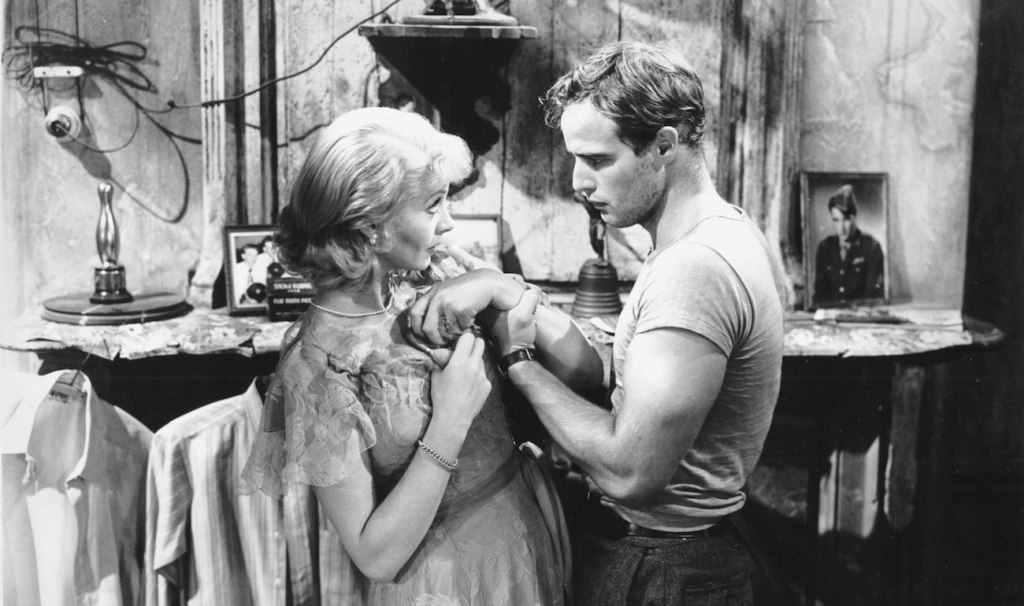 Vivien Leigh and Marlon Brando in A Streetcar Named Desire