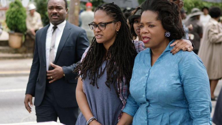 Ava DuVernay, David Oyelowo and Oprah on Selma Set