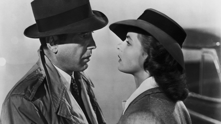 Humphrey Bogart and Ingrid Bergman in Casablanca