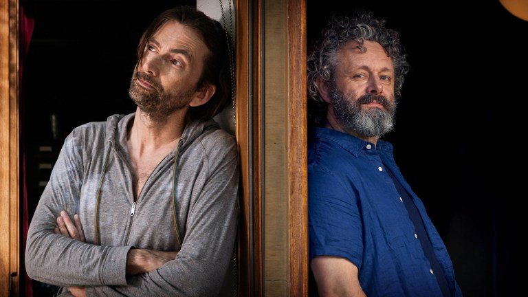 David Tennant Michael Sheen Staged BBC