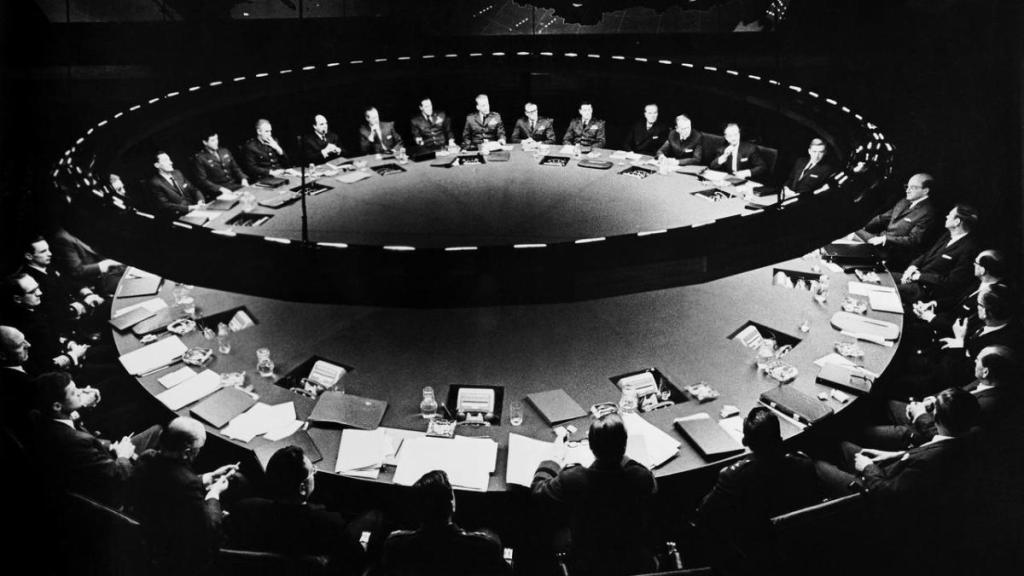 War Room in Dr. Strangelove