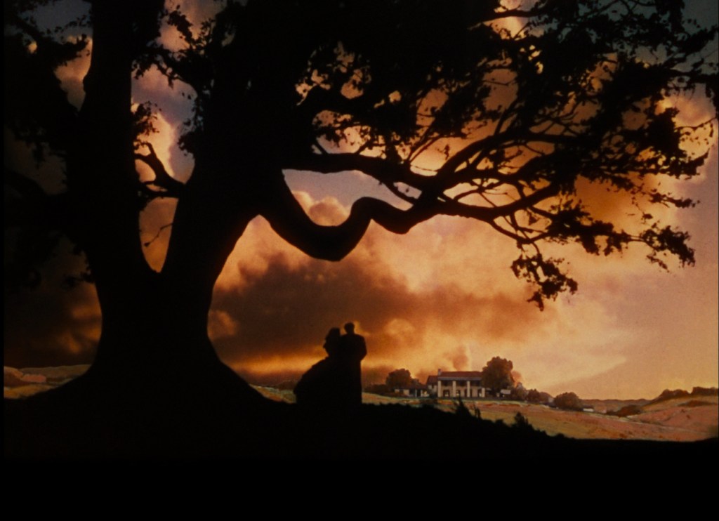 Scarlett O'Hara and Tara in Gone with the Wind