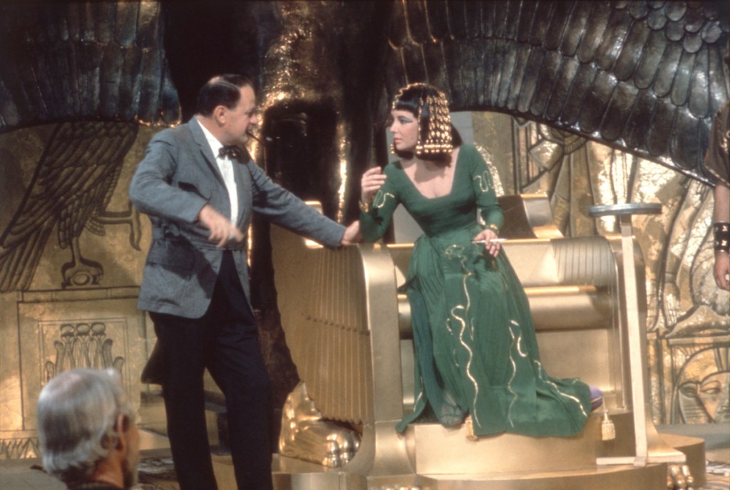 Cleopatra behind the scenes with Joseph Mankiewicz and Elizabeth Taylor