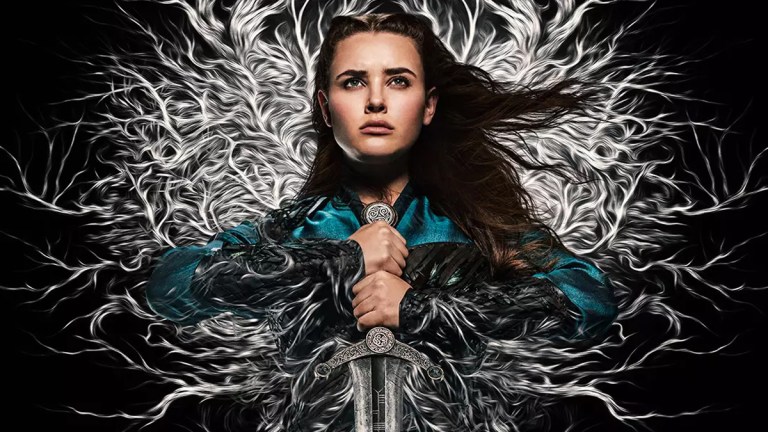 Katherine Langford as Nimue on Cursed