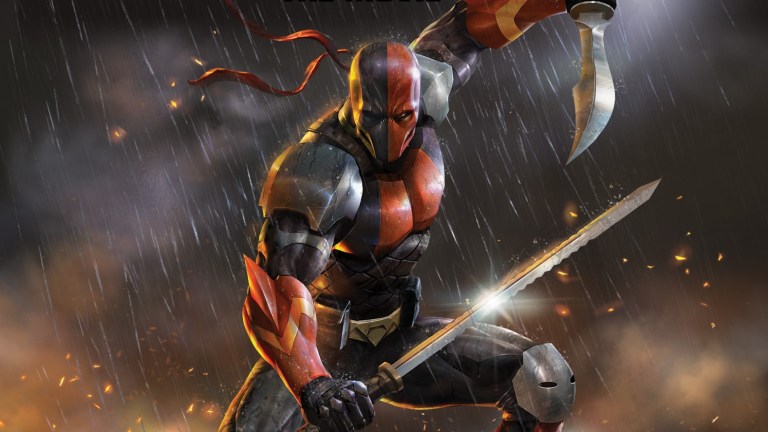 Deathstroke Animated Movie Trailer And Release Date Den Of Geek,Cool Black And White Wallpaper Anime
