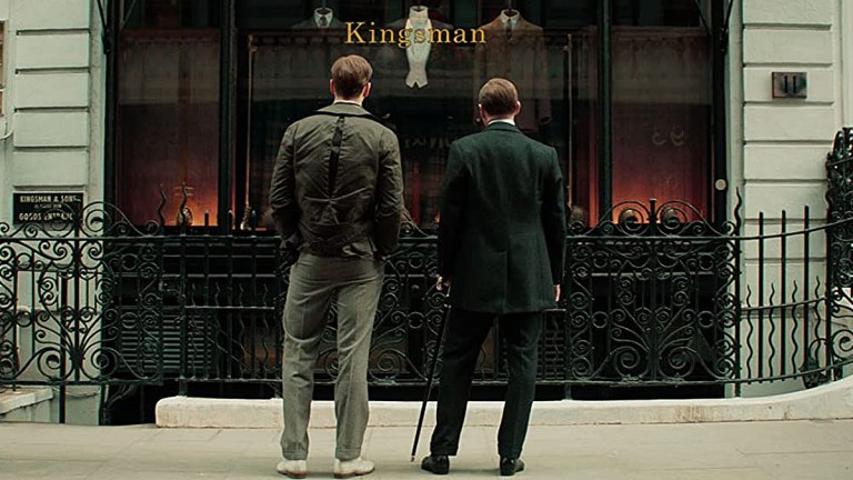 Harris Dickinson and Ralph Fiennes in The King's Man