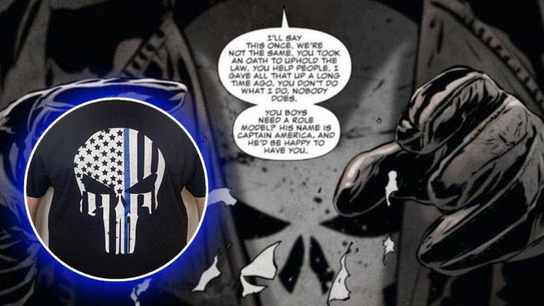 The Punisher Hates Cops