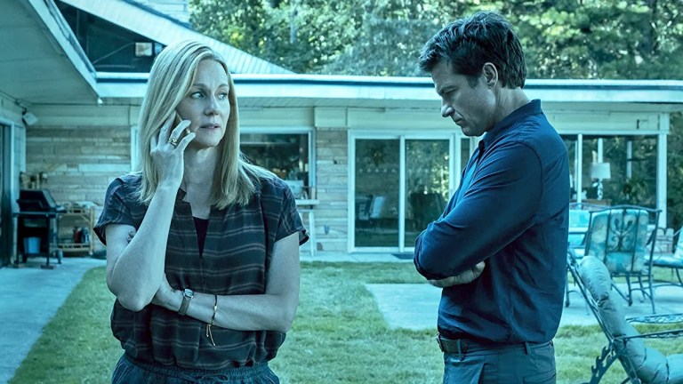 Laura Linney and Jason Bateman on Ozark