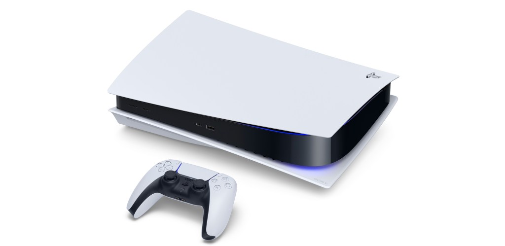 PlayStation 5 sideview
