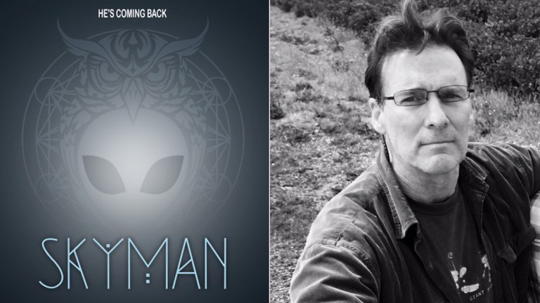 Skyman poster and director Daniel Myrick