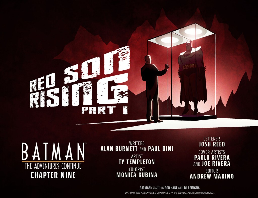 Batman: Red Son Rising title card