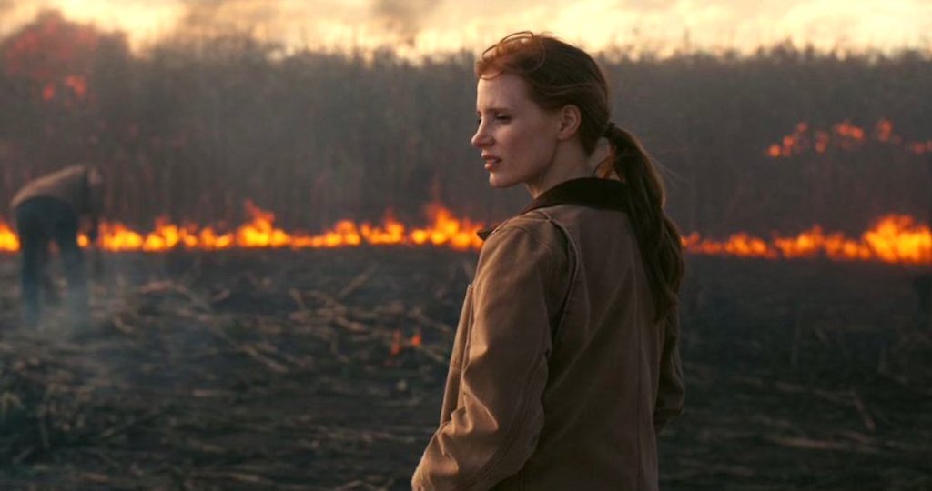 Jessica Chastain in Interstellar