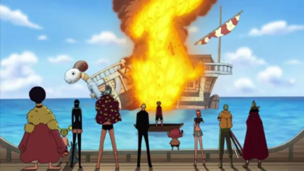 Goodbye Going Merry  One piece anime, Anime, Tv animation