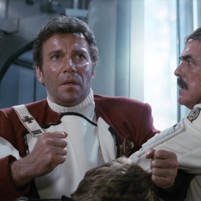 William Shatner in Star Trek II: The Wrath of Khan