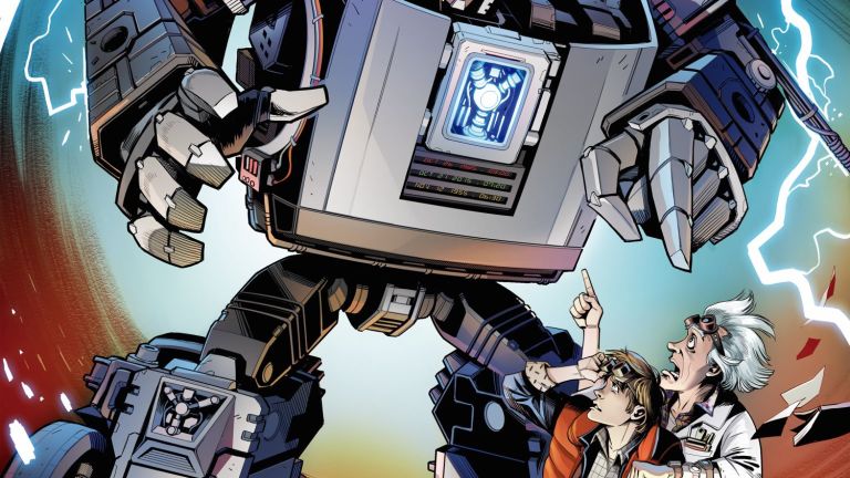 Back to the Future and Transformers Crossover Revealed! | Den of Geek