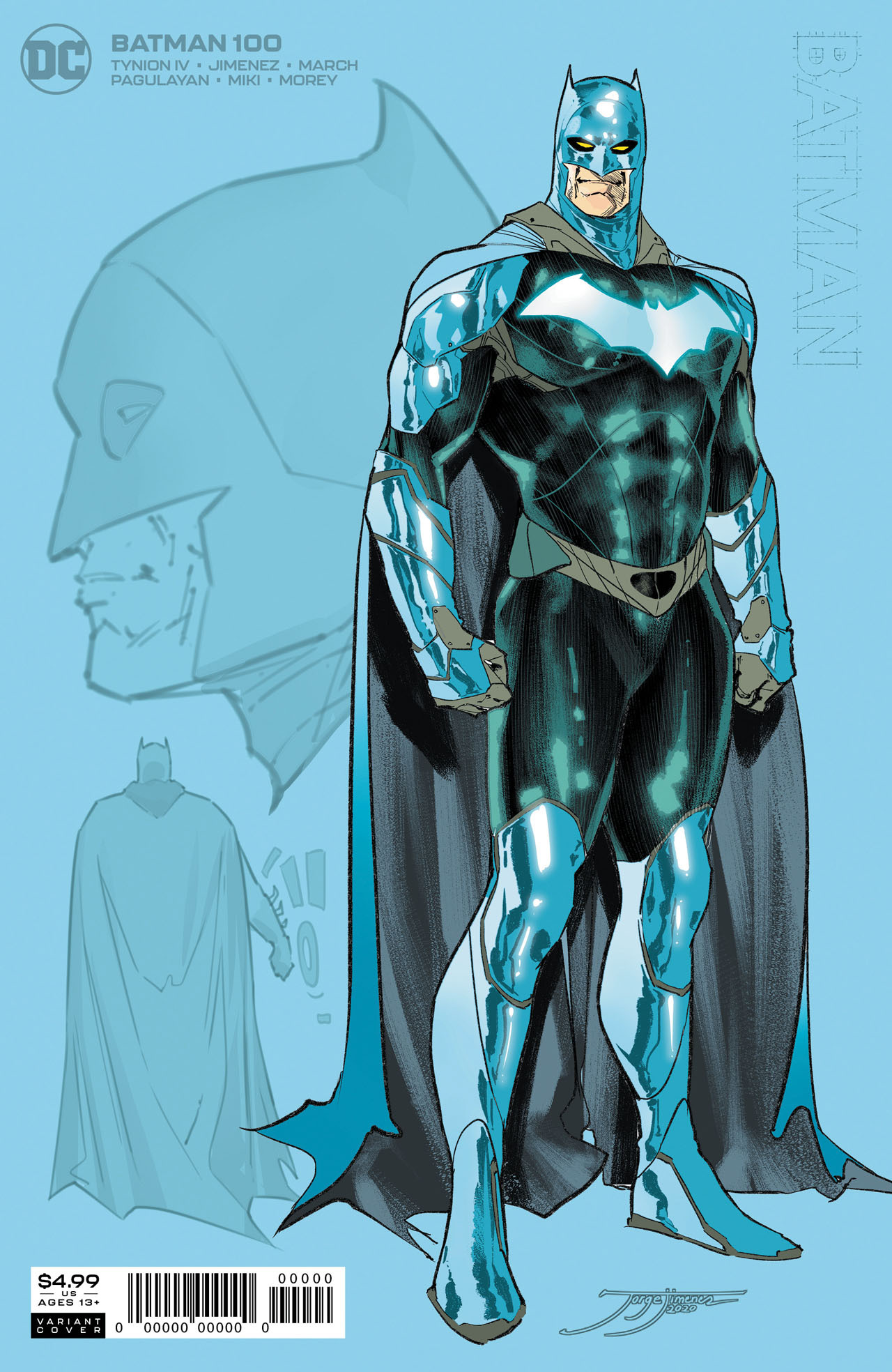 New Batman Costume Design Teased Ahead of Batman #100 | Den of Geek