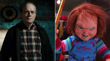 Brad Dourif in Wildling; Chucky in Child's Play