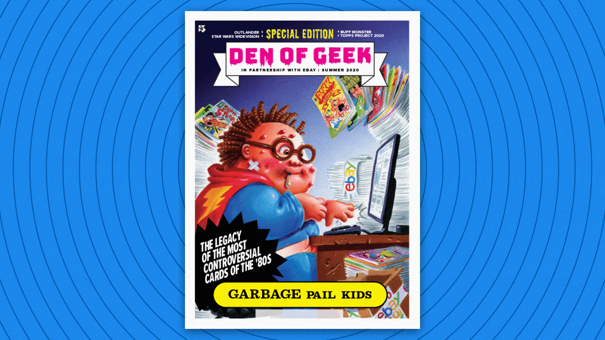 Den of Geek x eBay Trading Card Magazine Garbage Pail Kids