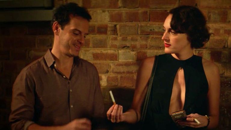 Andrew Scott and Phoebe Waller-Bridge in Fleabag