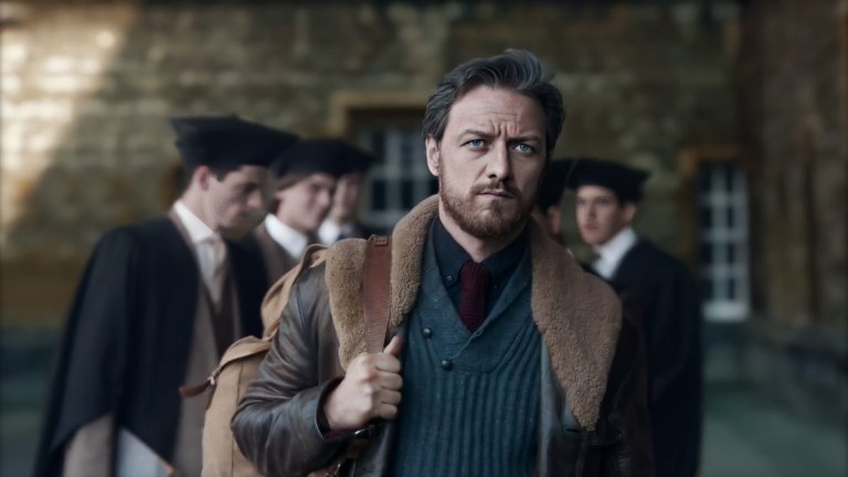 James McAvoy as Lord Asriel in His Dark Materials