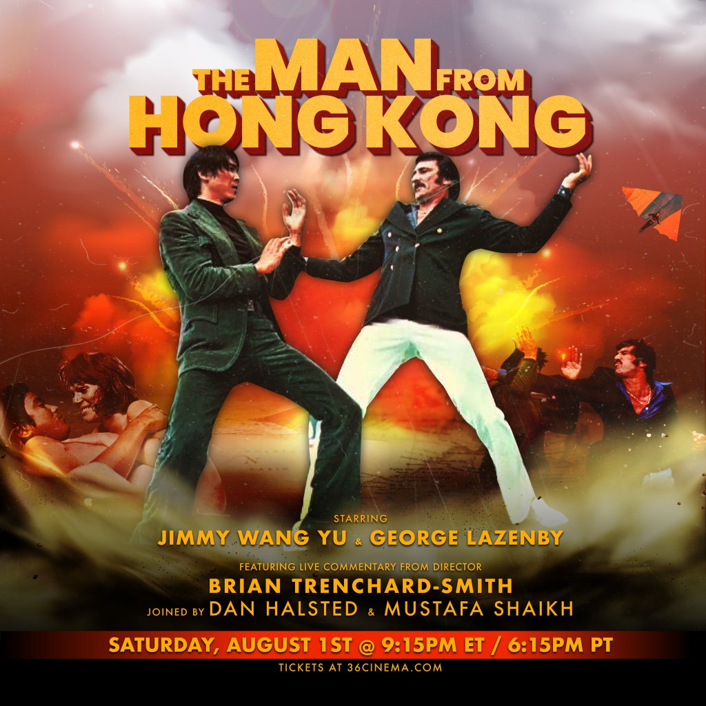 Man From Hong Kong Screening Poster
