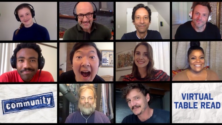 Community Cast Reunion 2020 Zoom Call