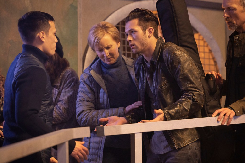 Leo Howard as August in The 100 Prequel