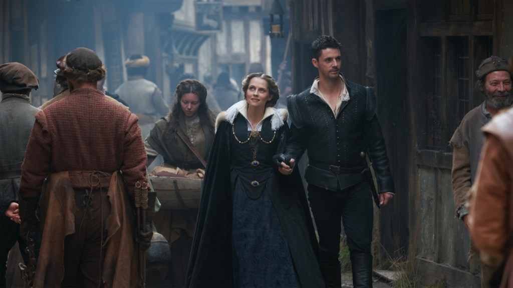 Teresa Palmer and Matthew Goode in A Discovery of Witches series 2