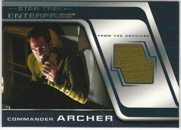 Star Trek Enterprise Captain Archer Costume Card