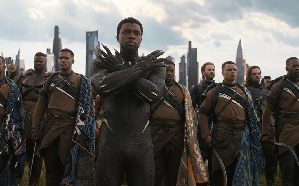 Chadwick Boseman in Avengers: Infinity War